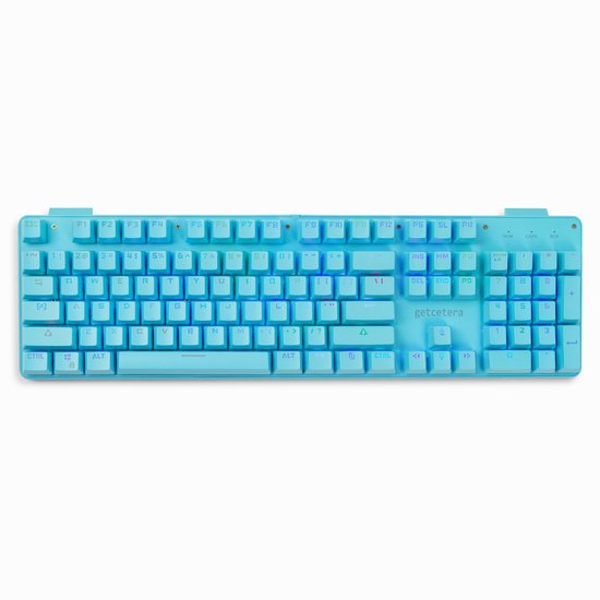 Mechanisch Gaming Keyboard – Red Switches - RGB – Blauw – Bedraad