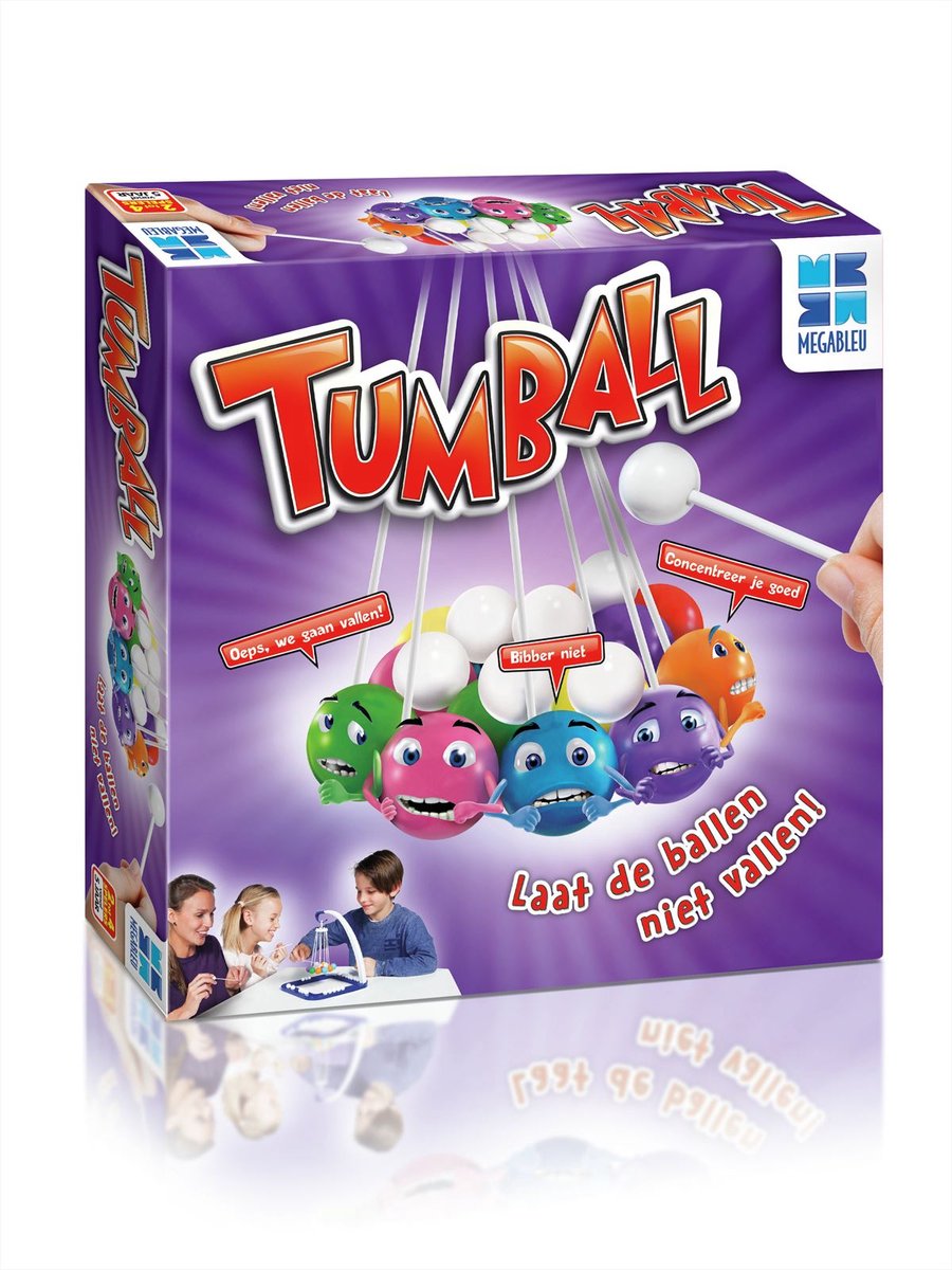 ValliBalli - Gezelschapspel - Spelletjes voor kinderen - Laat de ballen niet vallen!