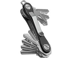 Rugged Multifunctional Key Holder with Bottle Opener and Pocket Clip - Holds up to 14 keys key organizer