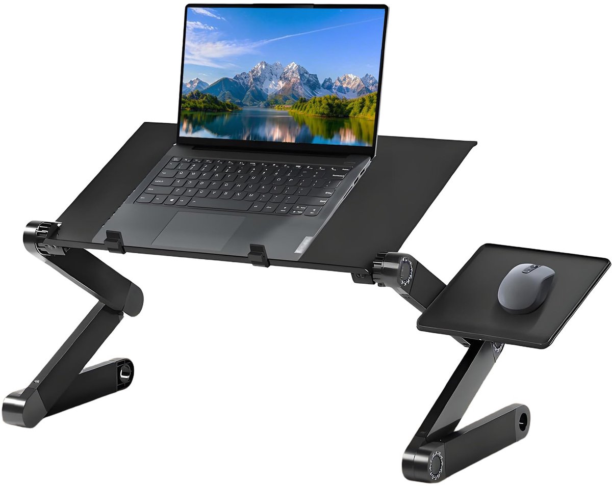 Azomor® Ergonomische en verstelbare laptophouder voor comfortabel werken overal