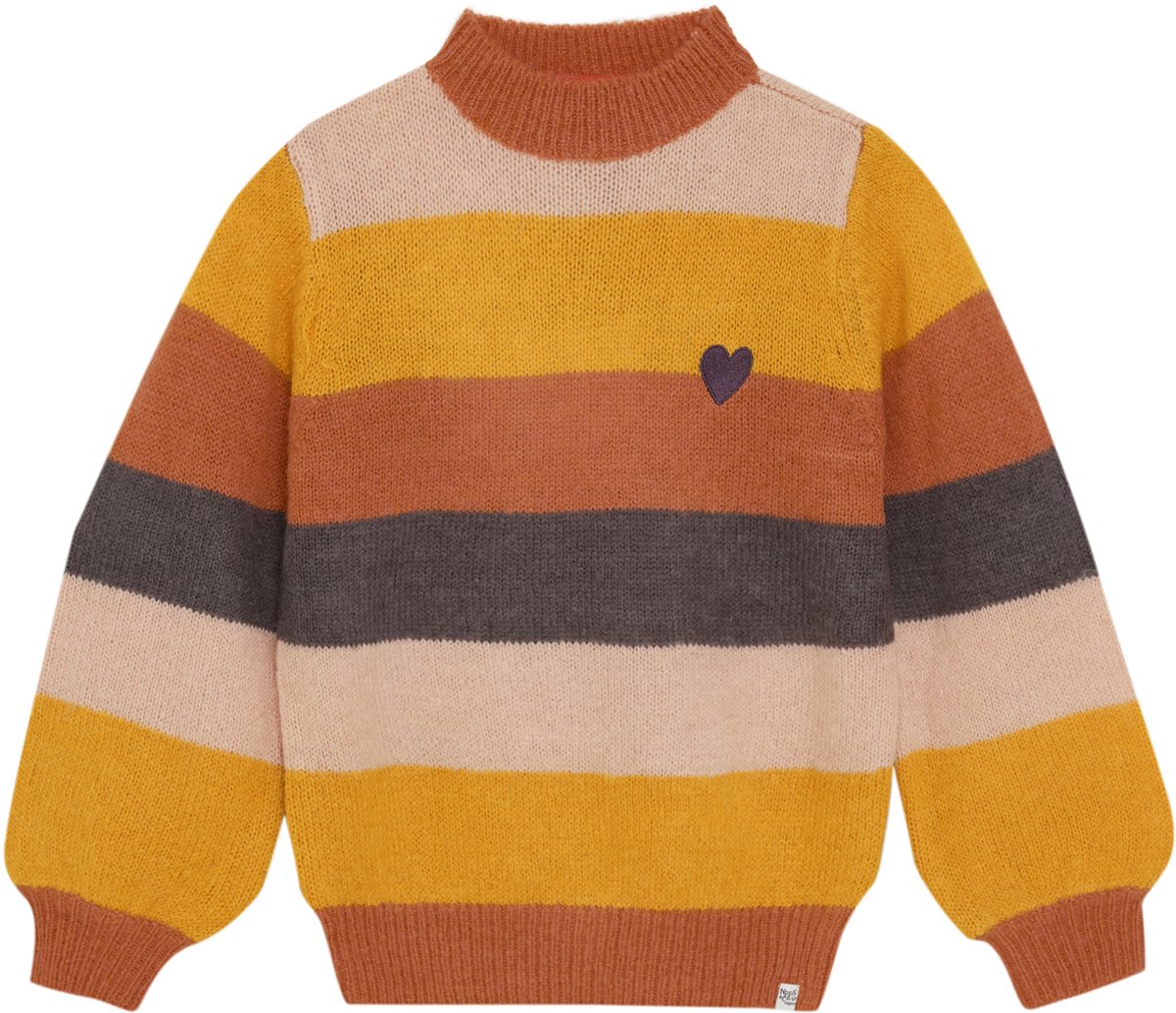Noppies Trui Porter - Stripe Pattern Off White - Maat 122