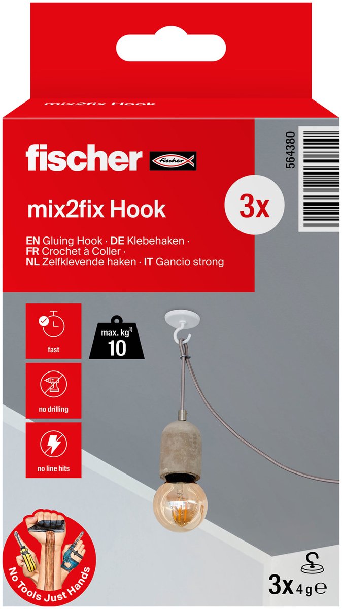 Fischer Kleefhaak Multipack (3 st.) - 564380