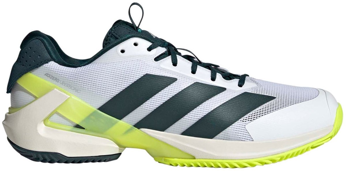 Adidas Adizero Ubersonic 5 Clay Court Schoenen Man Wit