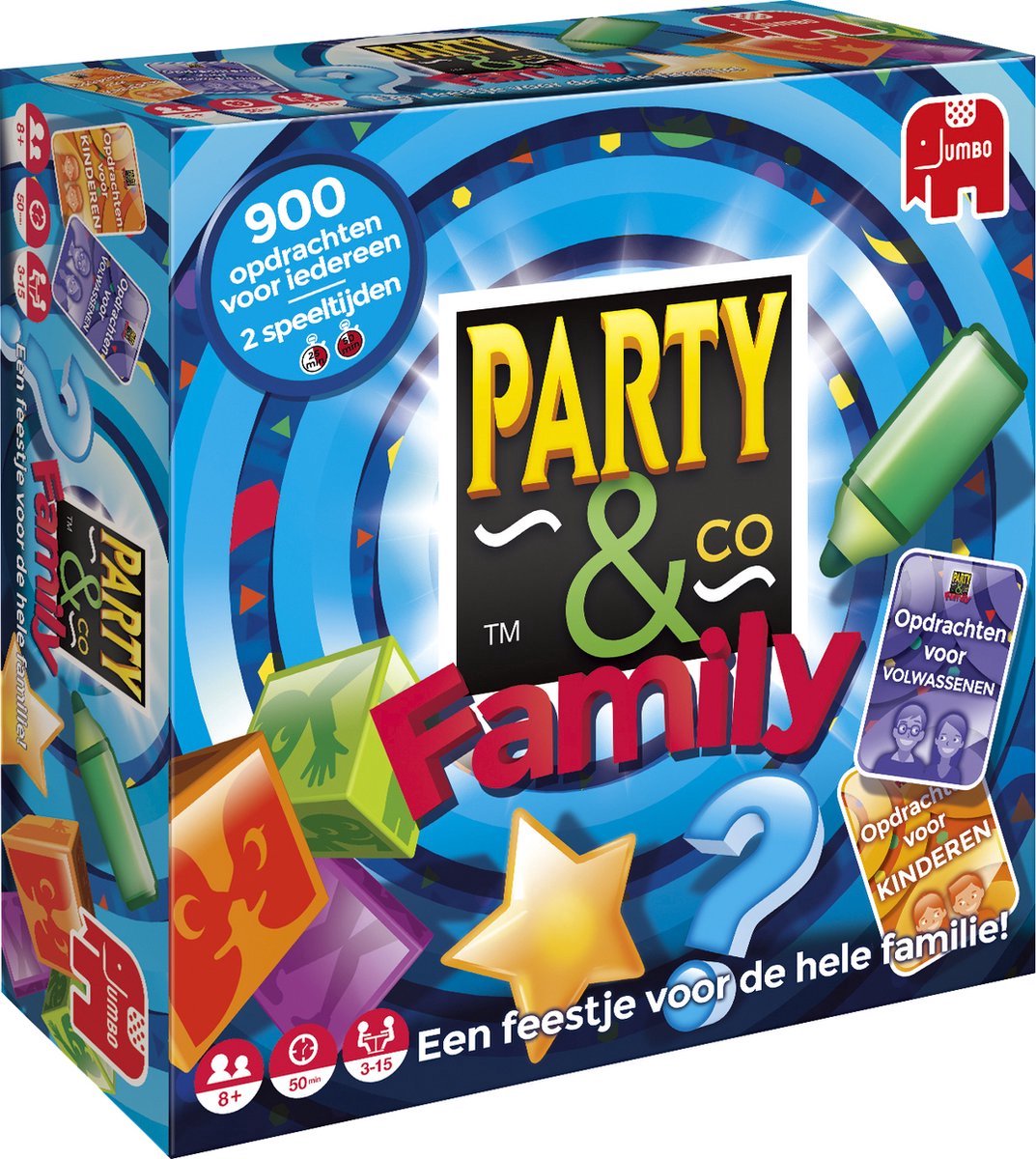 Party & Co. - Family - Bordspel voor families - Vanaf 8 jaar - Partyspel - Actiespel — afbeelding 7