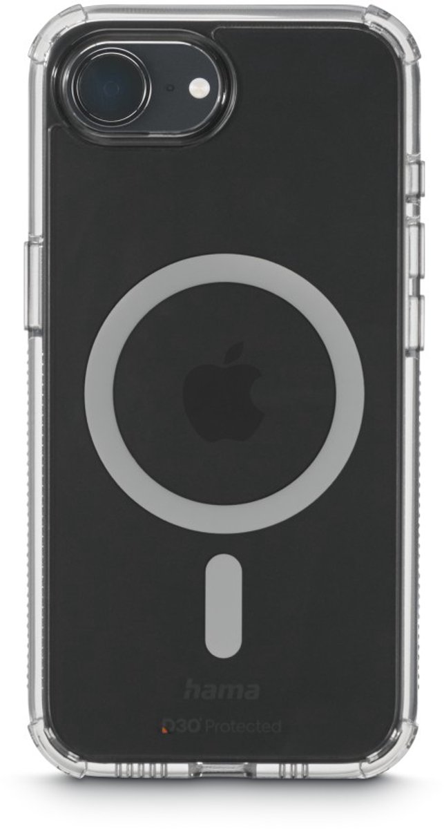 Hama hoesje geschikt voor Iphone 16e / 17e - Extreme Protect magnetisch - Transparant