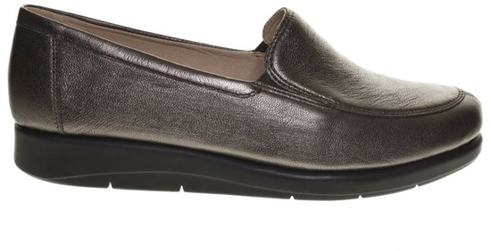 Mocassin en cuir Argent souple Caprice taille 39