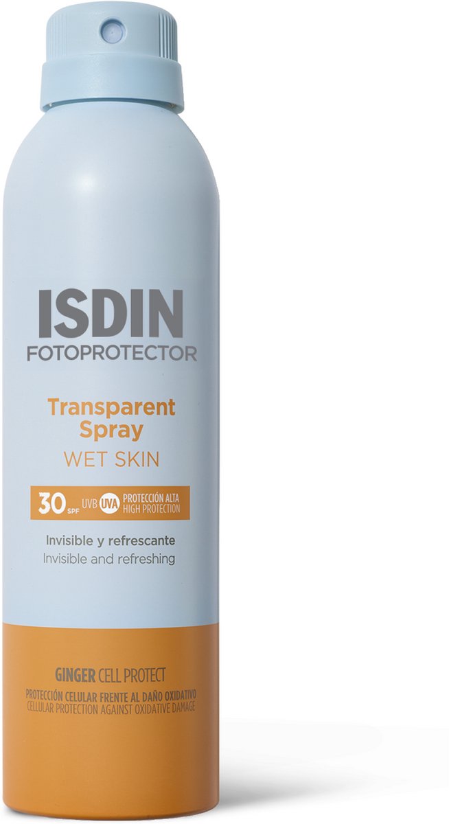 ISDIN - Fotoprotector Transparant Spray Wet Skin - SPF30 - 250ml