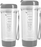 Teami Tea Tumbler 400 ml - Grijs