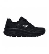 Skechers D' Lux Walker- Infinite Motion 149023- BBK, Femmes, Zwart, Baskets pour femmes, Chaussures de sport, taille: 35
