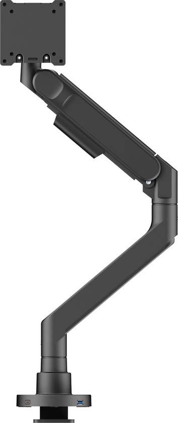 Alberenz Monitorarm - Tot 57 inch & 27 KG - Met USB C & ...