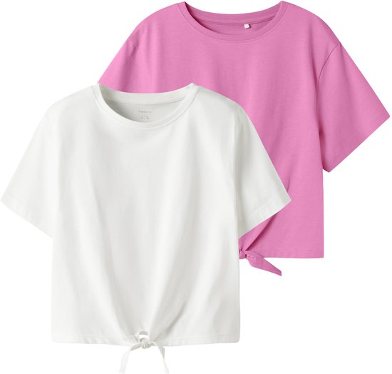 NAME IT - NKFVAYA 2P SS LOOSE TOP - Filles - T-shirts