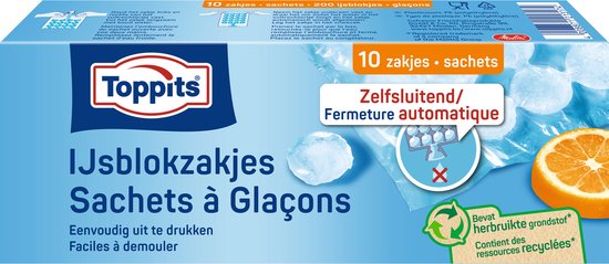 Sacs à glaçons Toppits 10 pièces