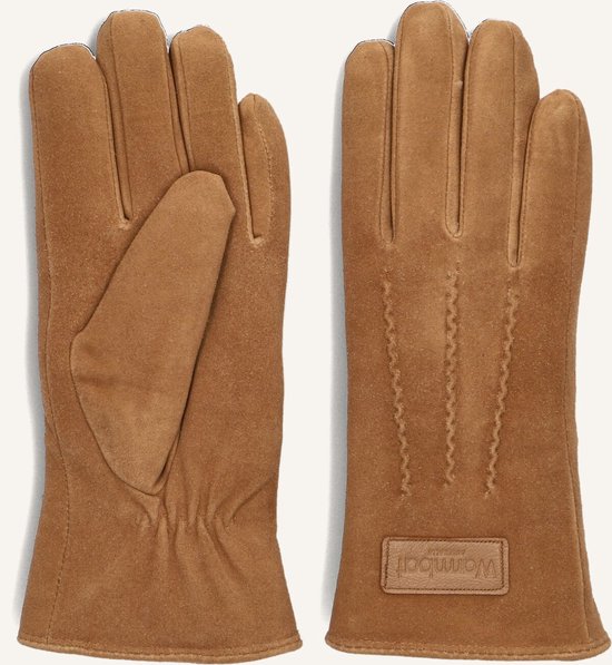 Gants Femme Warmbat Chèvre Daim - Cognac - Taille L