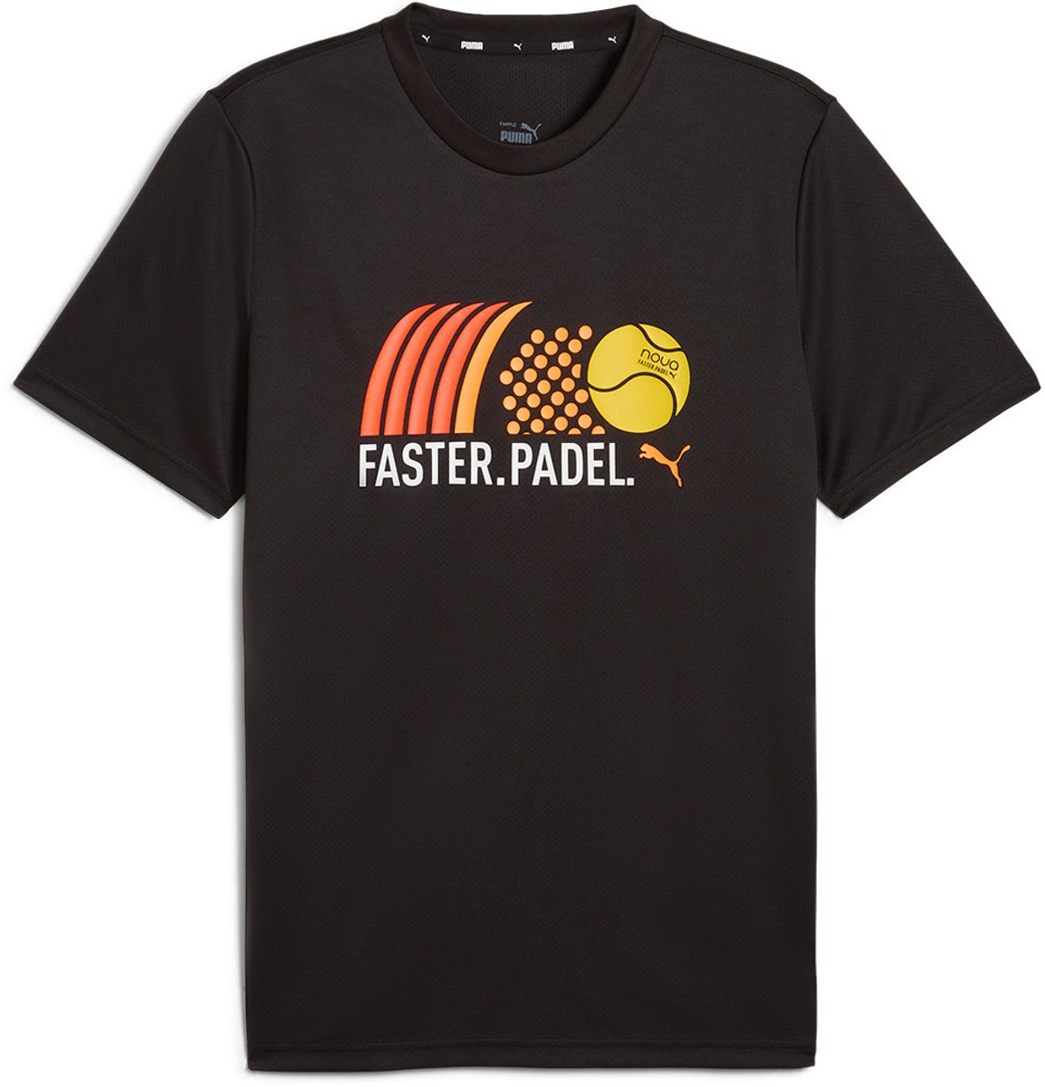 Puma Individual Graphic 2.0 T-shirt Met Korte Mouwen Zwart