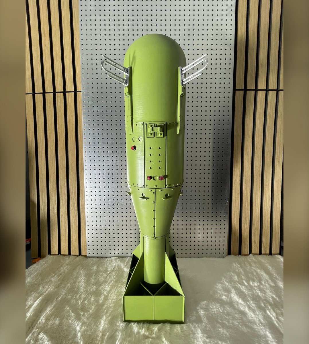 Replica Atoombom Little Boy Historisch Model WO II Verzamelaar Tweede Wereldoorlog Modelbouw |