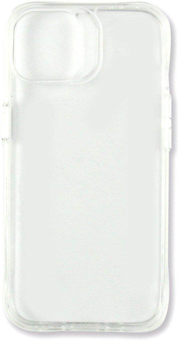 Rixus For iPhone 13 Anti-Burst Case Transparent
