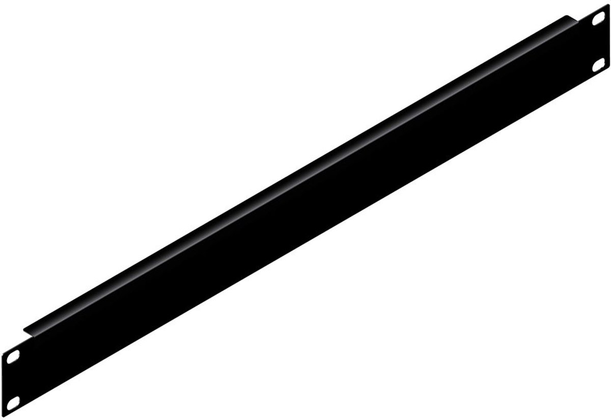 Penn Elcom R1268/1UK, Blanco paneel, Zwart, Staal, 1U, 270 mm, 1,2 mm