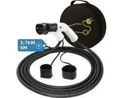 Horazio - Laadkabel - Type 2 Mennekes - 16A 1 fase (3.7 kW) - 5 meter