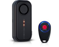 Securely Fietsalarm met Afstandsbediening Model 2025 – 113 dB – IP66 Waterbestendig – 3D Bewegingssensor – 7 Gevoeligheidsstanden – 3 Geluidsniveaus – Anti-Diefstal Alarm voor Fiets, Fatbike, E-bike, Scooter, Step, Motor en Camper