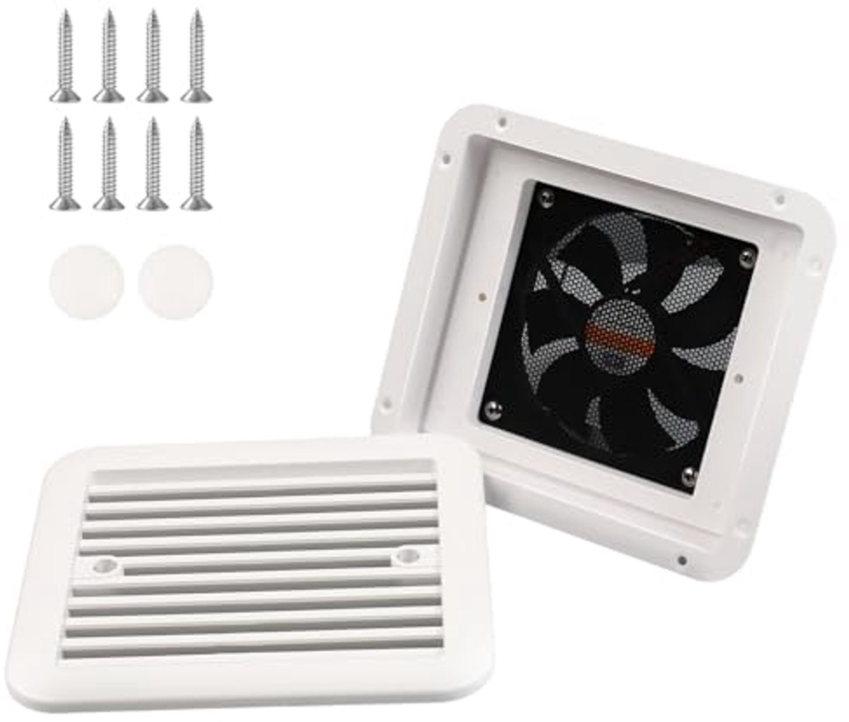 Zijafvoerventilator voor Caravans en Campers - Geluidsarm en Insectenwerend