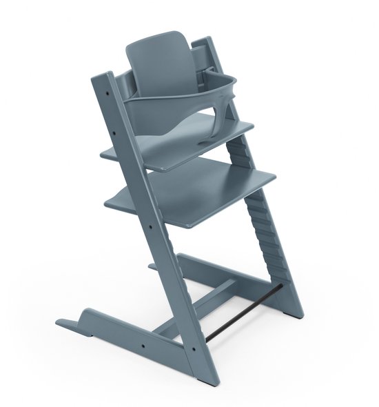 Stokke Tripp Trapp Kinderstoel met Babyset - Fjord Blue