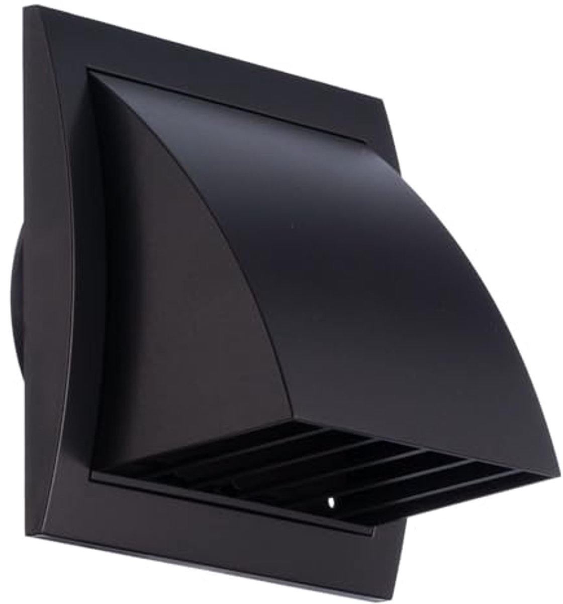 Weerbestendig Ventilatierooster Ø 100 mm met Terugslagklep voor Afvoerlucht