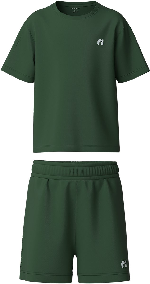 NAME IT - NKNDEMU SS NREG SHORTS SET - Unisex - Bermuda shorts