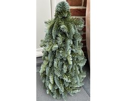 Kerstboompje - Kleine kerstboom 51 cm - Kunst nobilis kerstboompje - op houten voet - voor buiten en binnen - kunst kerstbomen - christmas tree - sapin de noël