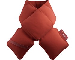 Stoov Kokoon³ - Verwarmde sjaal - Core Earth Red - 3 warmtestanden tot 58°C - Base | 2,5 tot 4,5 uur