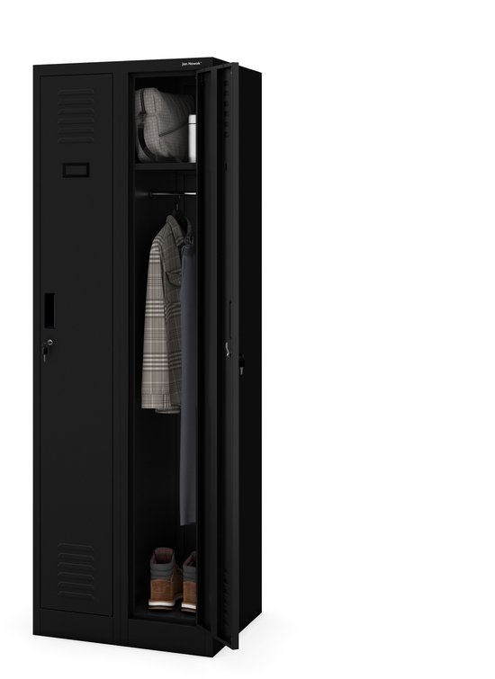 JAN NOWAK - Armoire en métal KACPER II - Armoire de travail - Zwart