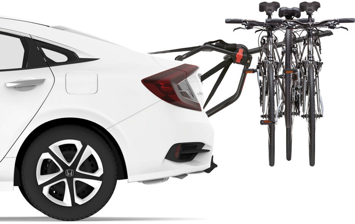Fietsendrager voor achterklep geschikt voor Toyota Celica (T20) 1993-1999 Yakima HangOut 3 – foto 4