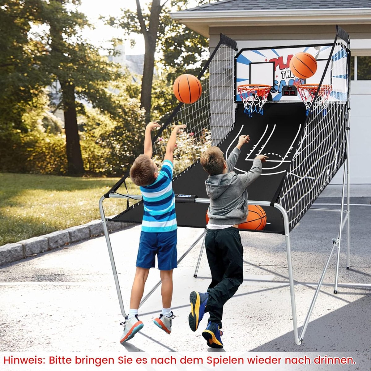 COSTWAY 8 in 1 Basketballautomat in Grün günstig kaufen COSTWAY 8 in 1 Basketballautomat in Grün günstig kaufen