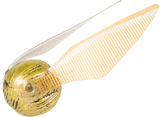 Vif d'or avec des ailes dorées et des rayures dorées.
