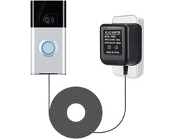 OIMG Video deurbel adapter - 5 M kabel - 230v-18v - AC230V, 50Hz , 500mA - Doorbel power adapter - Voeding deurbel - Stroom adapter deurbel - Universeel transformator - transformator voor deurbel