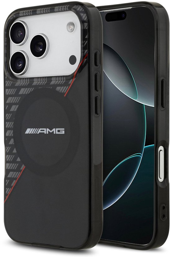 Mercedes-Benz Backcase hoesje geschikt voor iPhone 17 Pro - Effen Transparant - TPU (Zacht) van Merkloos — afbeelding 3