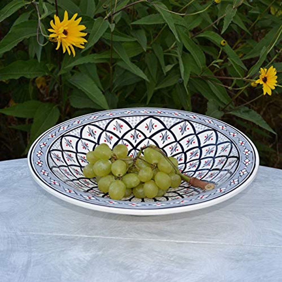 Ovenschaal Grijs - 37 cm Diameter voor Diverse Gerechten
