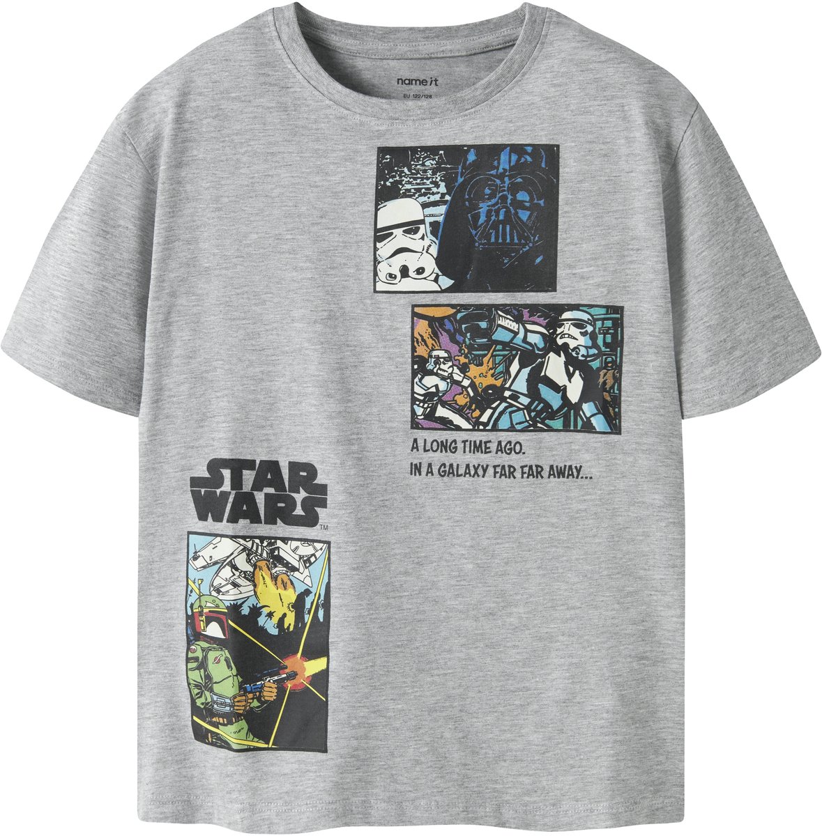 NAME IT - NKMMYLLE STARWARS SS NREG TOPBOX BFU - Jongens - T-shirts