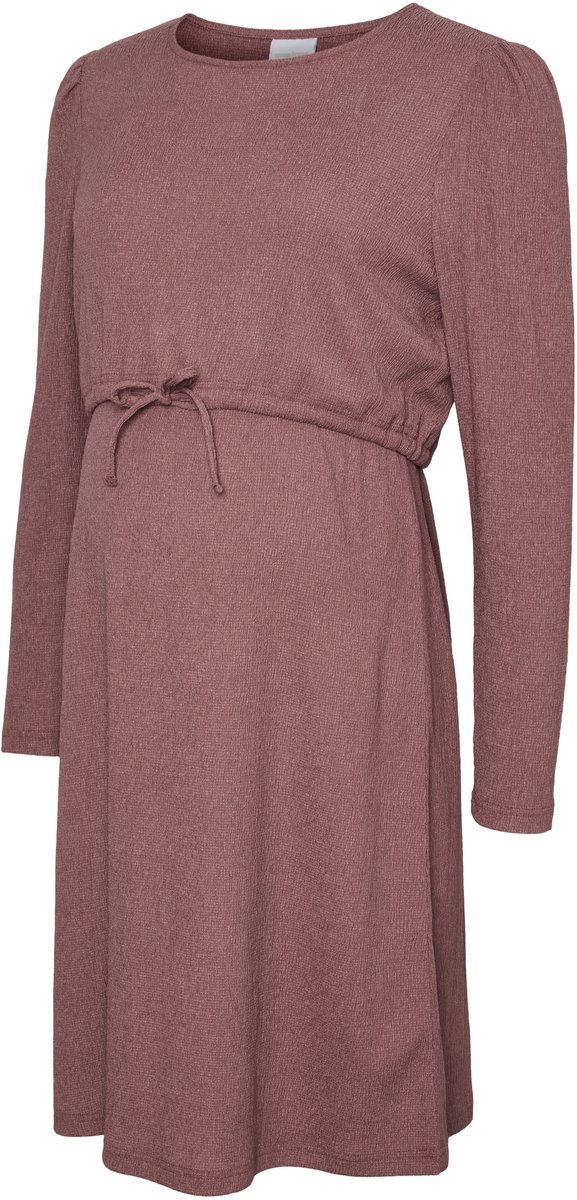Mamalicious Mama Licious Jurk MLCAILEEN Zwangerschapsjurk Rose Brown