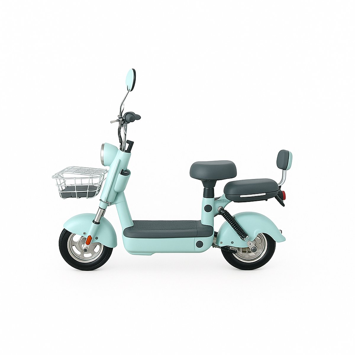 Elektrische Scooter Ecowielen PARIS – Compact, Stil & Betrouwbaar | 600W, 25 km/u