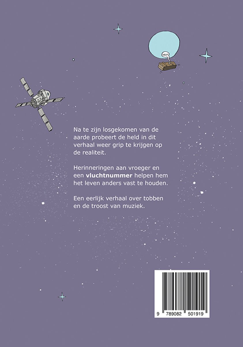 Vluchtnummer - back cover