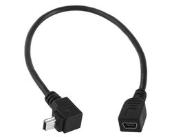 Câble Mini USB OneOne 0 . Câble de charge rallonge à angle droit. Câble de chargement Mini USB vers Mini USB compatible avec les caméras embarquées Nextbase Dashcam 101 Go, 112, 202 Lite, 212, 302G Deluxe, 312, 312GW, 402G, 412GW, 512, 512GW et Duo