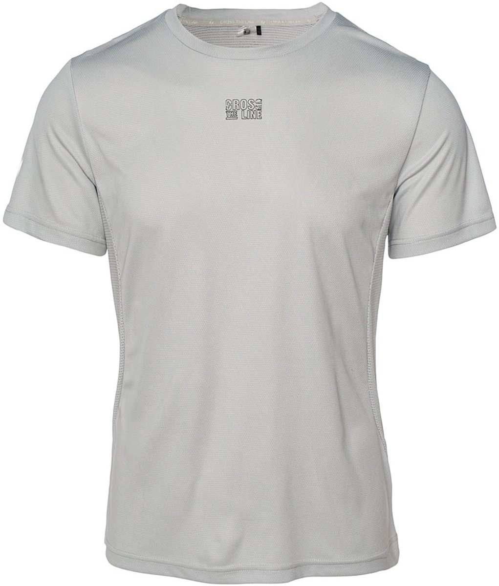 Iq Rive T-shirt Met Korte Mouwen Grijs L Man