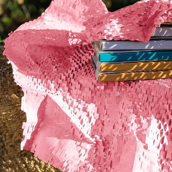Morex Ribbon Color Chic – Nastro A Quadri 3,8 Cm X 50 M, Rosa Shocking/turchese, Poliestere - 4