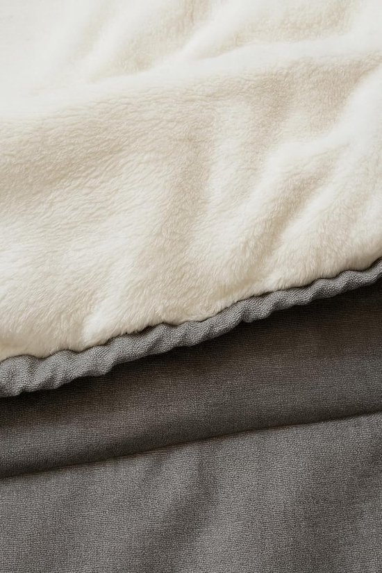 Wintervoetenzak babyschaal winter babyvoetenzak warm, inslagdeken baby voetenzak slaapzak kinderwagen bed wieg het hele jaar door (waterdicht grijs) — afbeelding 5