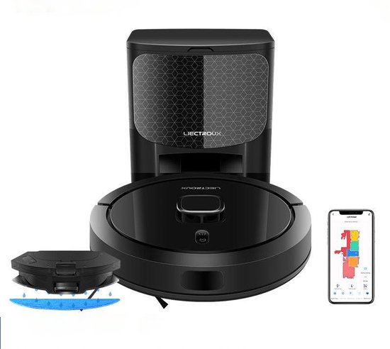 Liectroux G7 Robotstofzuiger met Dweilfunctie - 6500Pa - Liectroux - €239,00