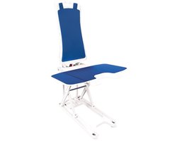 Badlift Bellavita Nova - Comfort - Blauw - Badlift met afneembare rugleuning - Belastbaar tot 140 kg - Gemaakt in de EU – 5 jaar garantie