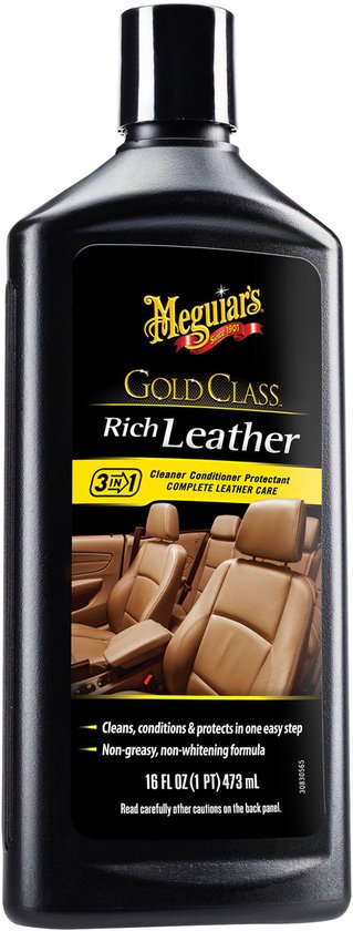 Cleaner et revitalisant pour cuir riche Meguiar's Gold Class
