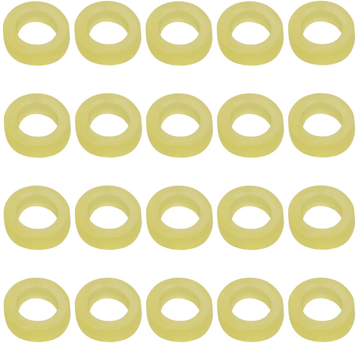 Bait Bands Rubber Pellet Ties Fishing Rubber Fishing Bait Belt for Red Worm Bait Particles Carp Coarse Fishing Yellow