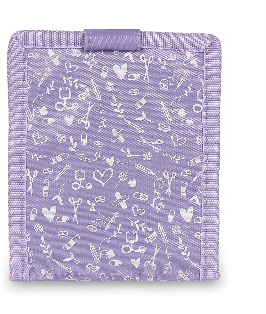 KEENS Verpleegkunde Organizer Collection Care - Lila - Verpleegkunde Organizer Pediatrics - Tasje voor verpleegkundigen - Cadeau - Verpleegster