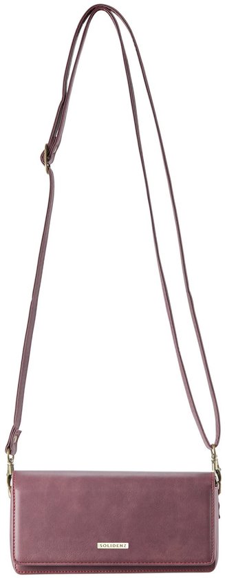 Sac bandoulière universel Solidenz téléphone et portefeuille jusqu'à 7,5 pouces - Rouge